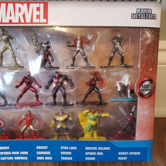 New Jada Toys Marvel Nano Metalfigs 20-Pack of die-cast figure - Picture 4 of 5